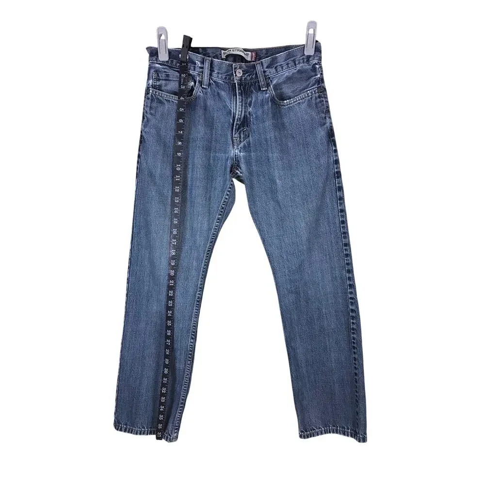 Levi’s 514 Jeans Men’s 32x30 Dark Blue Slim Straight Fit Denim Casual Cotton